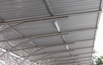 installing Pitfichie metal roofing